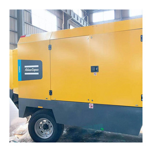 V900 A/tlas Co-pco 25bar Two- Stage 805c Diesel Screw Air Compressor Mining Drill Water Diesel Mobile Portable Air Compressor