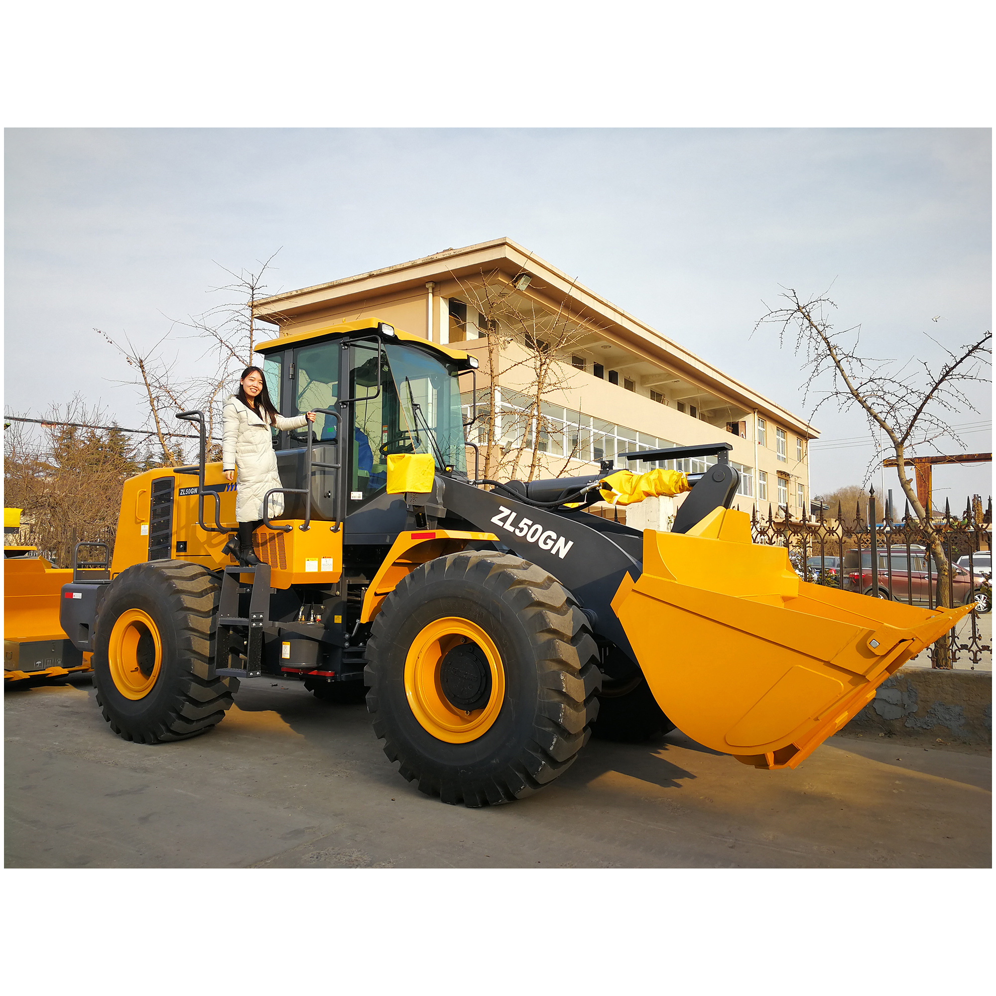 ZL50GN Mini Wheel Loader Earthmoving machinery product zl50gn 5ton wheel loader with Low Price