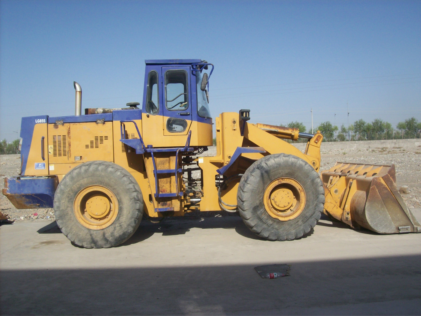 MAXIZM Earth-Moving Machinery lonking 5 ton wheel loader CDM855NW CDM856 in stock