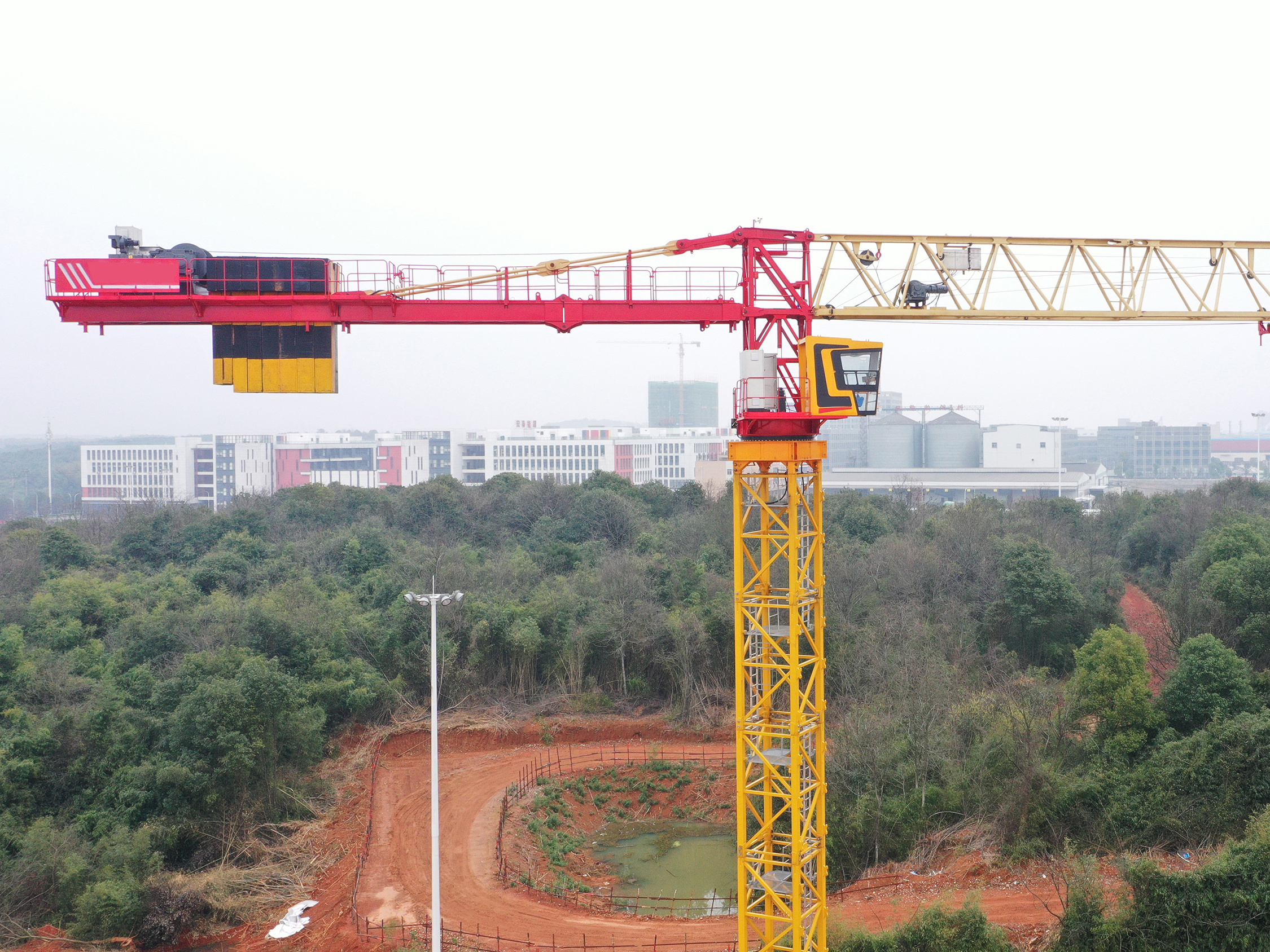 260tm Mini Lifting Arm Spider Tower Crane Manufacturer 18T SLT260(T5531-18) tower cranes