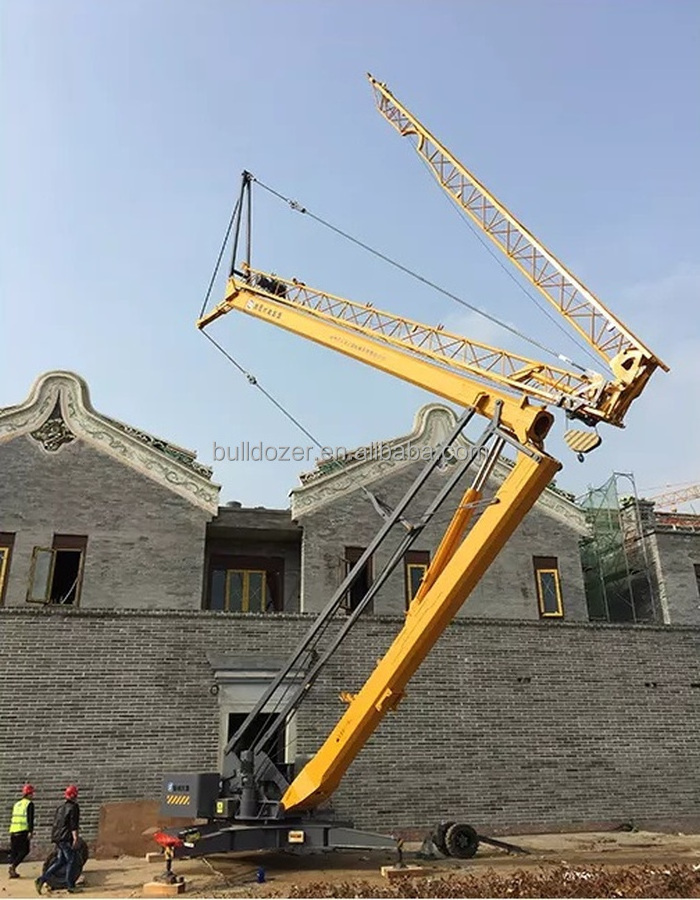 Good prices New 1T 2t 3t 4t Mini Self-Erecting Intelligent Tower Crane JFYT1720-10 for small house building