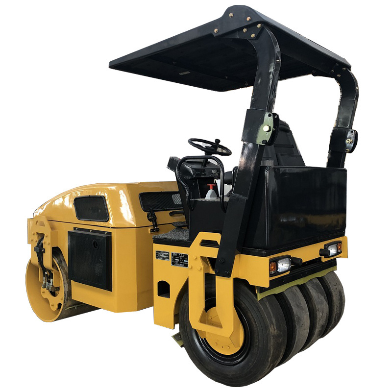 3t 4ton Tire Combined Full Hydraulic Vibratory Road Roller LTC203P LTC204P with cheap prices for sale