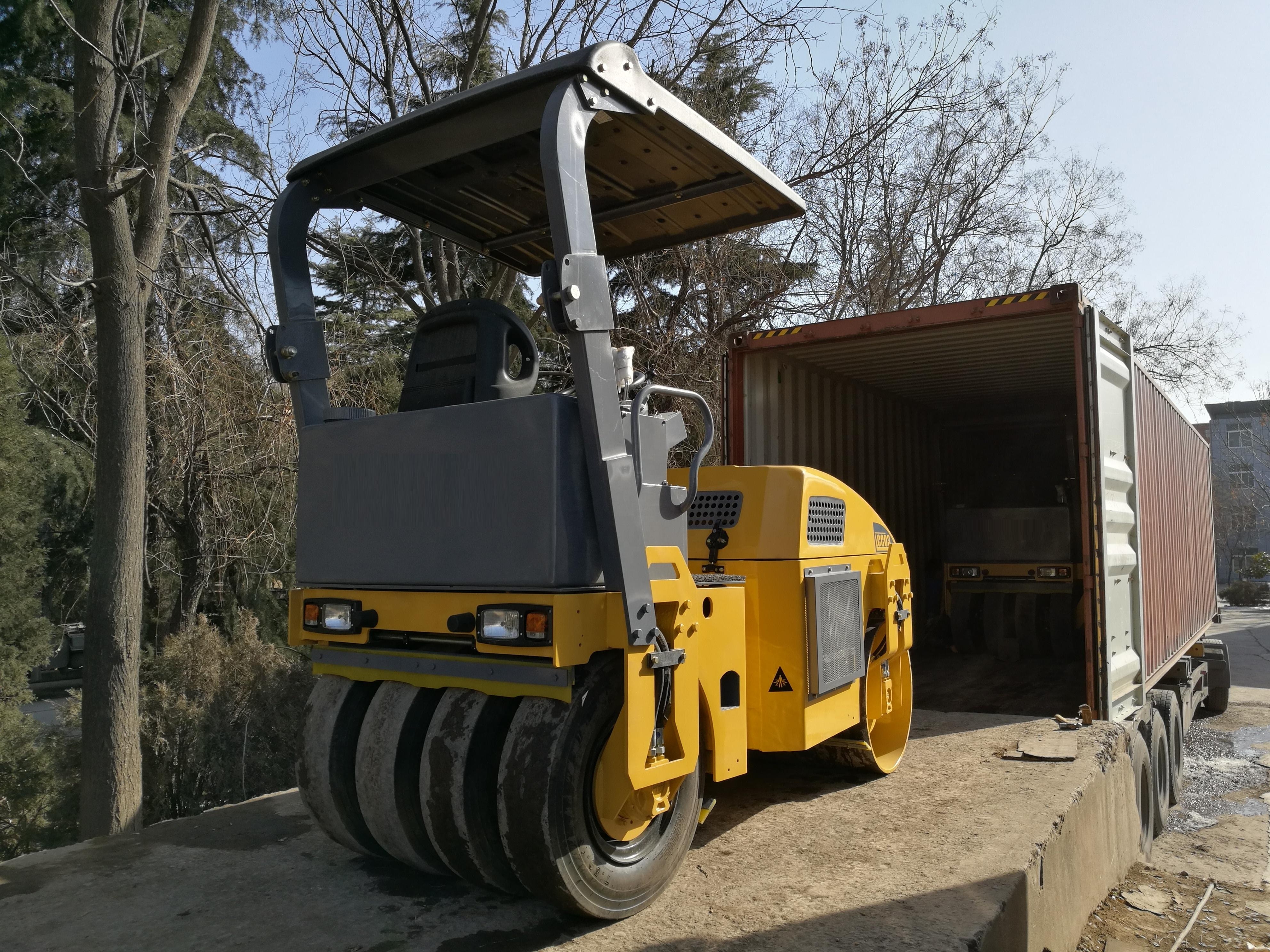 3t 4ton Tire Combined Full Hydraulic Vibratory Road Roller LTC203P LTC204P with cheap prices for sale