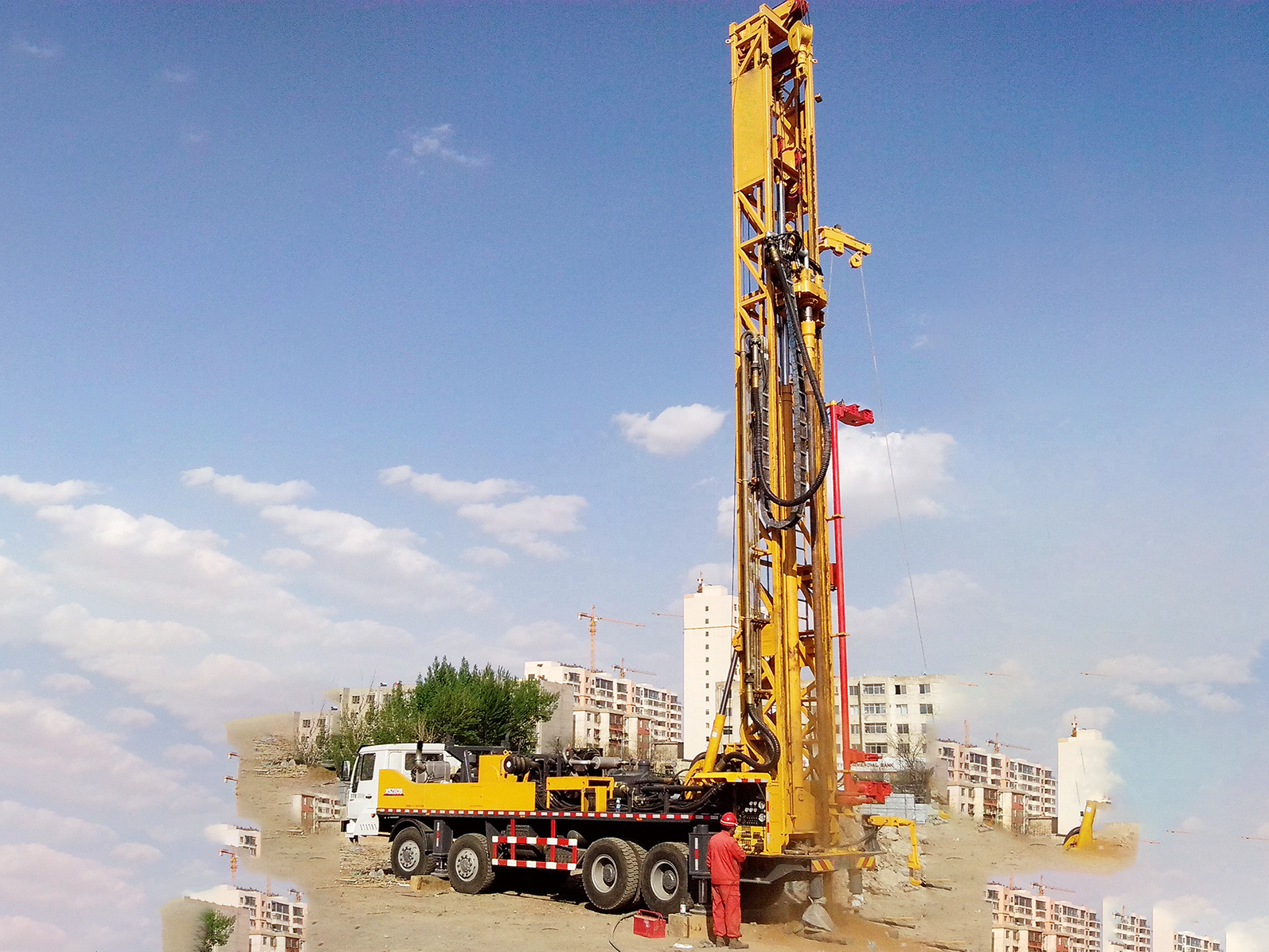 High quality China XMZ120A Drilling rig water well drill rig for sale