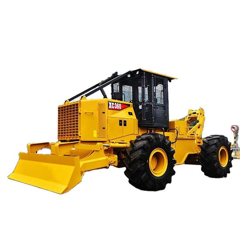 MAXIZM Wood Skidder XC360 with Hydraulic Wheel for Collection and Transfer Diversified Timbers