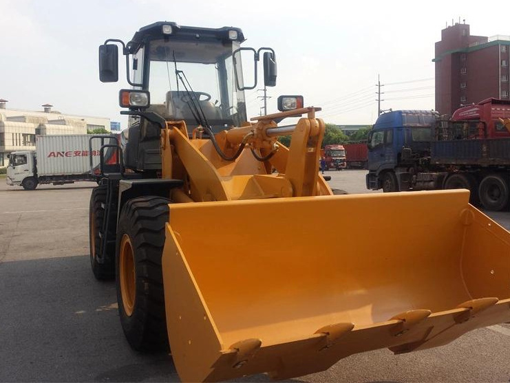 MAXIZM Lonking 3.5 Tons Wheel Loader Single-lever(Joystick) Control CDM835 Bucket 1.8m3