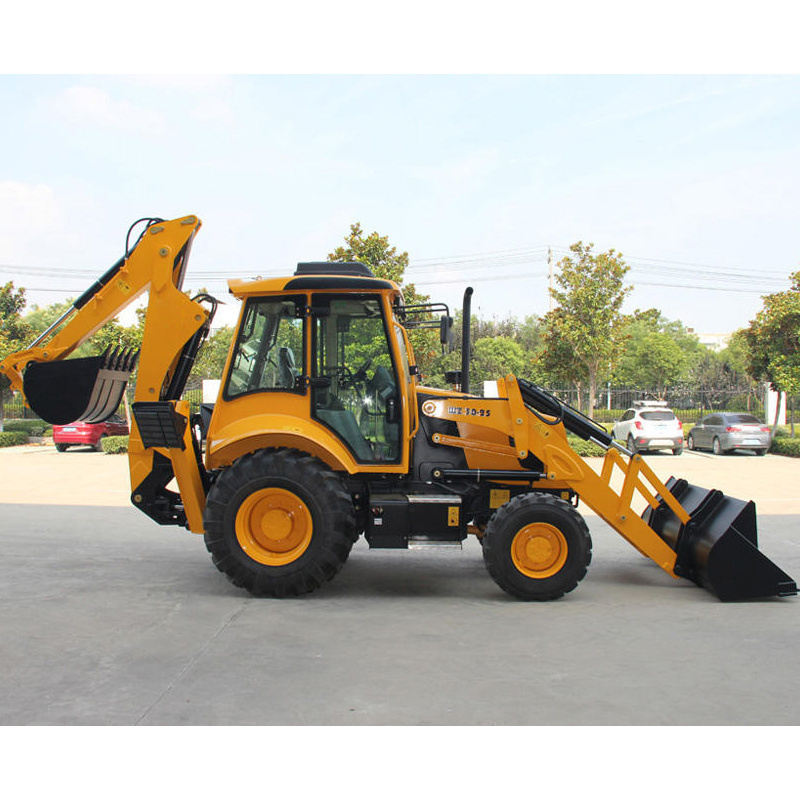 KAT Brand New 7.5Ton 4WD Retroexcavadora Backhoe Loader WZ30-25 with Telescopic excavating boom option