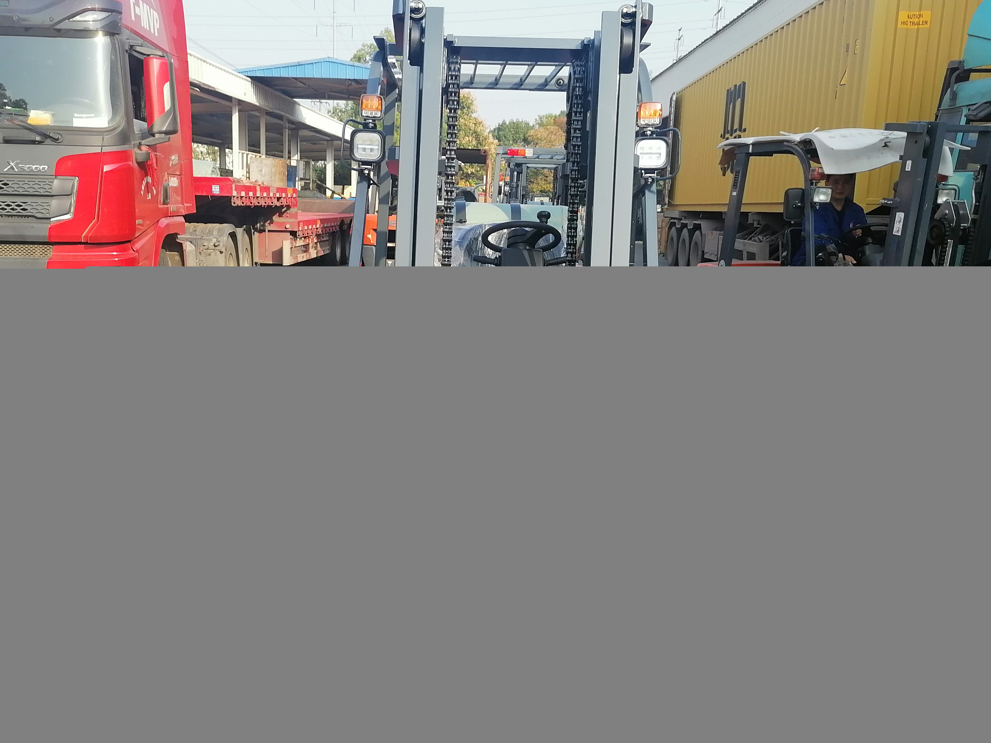 Heli LPG gasoline forklift 3.5ton CPYD35 CPQYD35 bale clamp forklifts