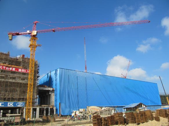 260tm Mini Lifting Arm Spider Tower Crane Manufacturer 18T SLT260(T5531-18) tower cranes