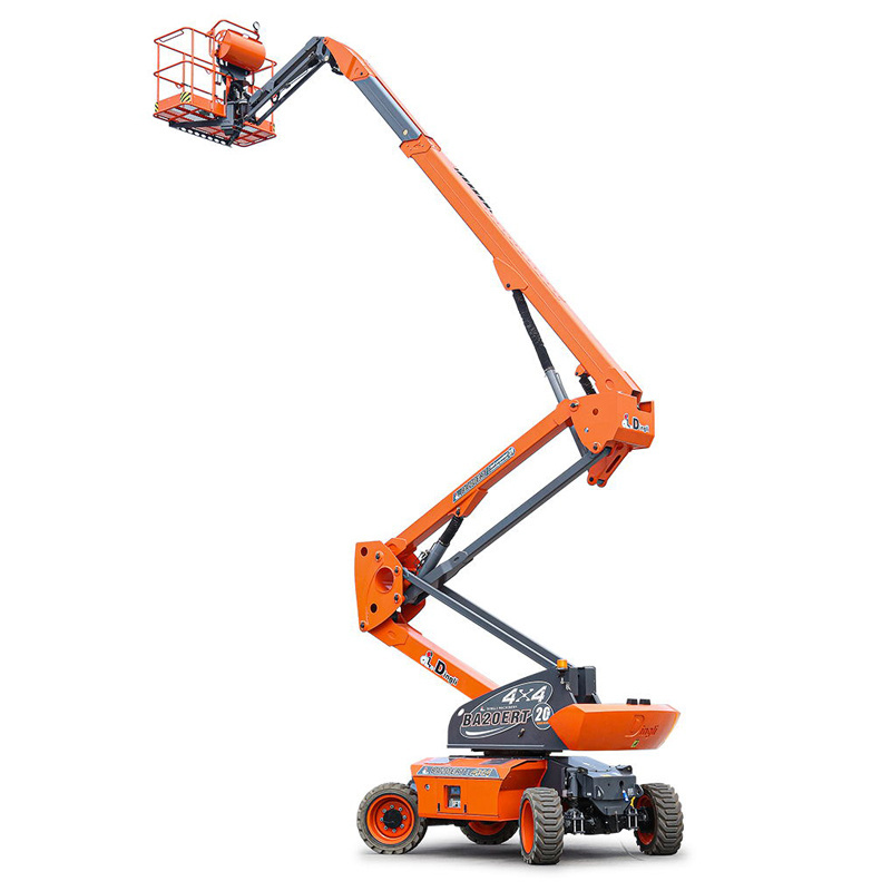 Top selling Best Boom Lift BT28RT Trailed Lift engine Mini Scissor Lift Platform