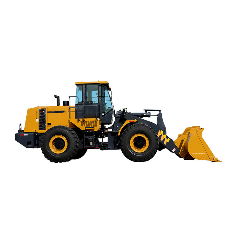 Lonking CDM 876 7ton 5.2m3 199kW wheel loader with forestry mulcher