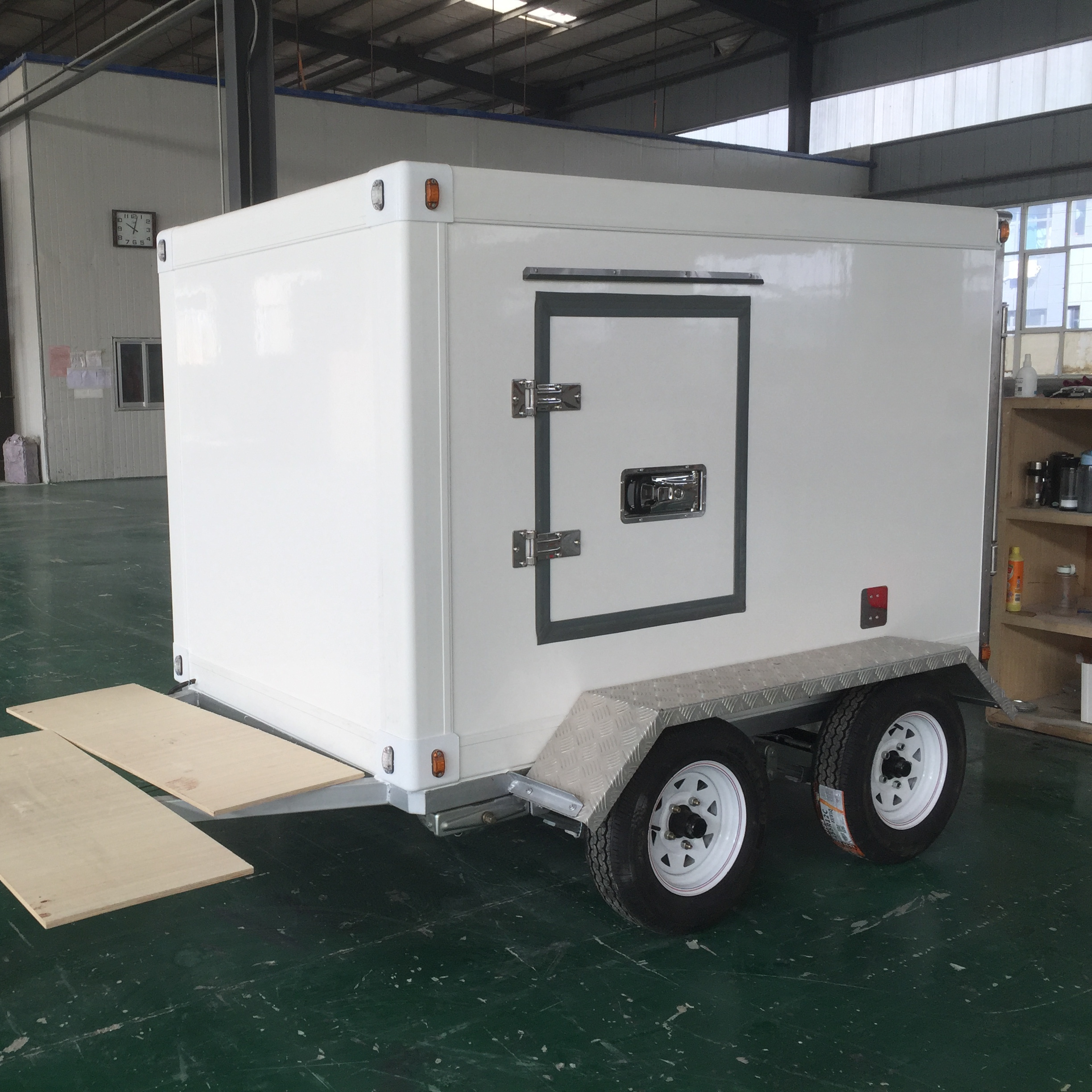 2023 Mobile Cold Room Build Refrigerator Trailer Solar Freezer Containers Skeleton Model Ice Maker