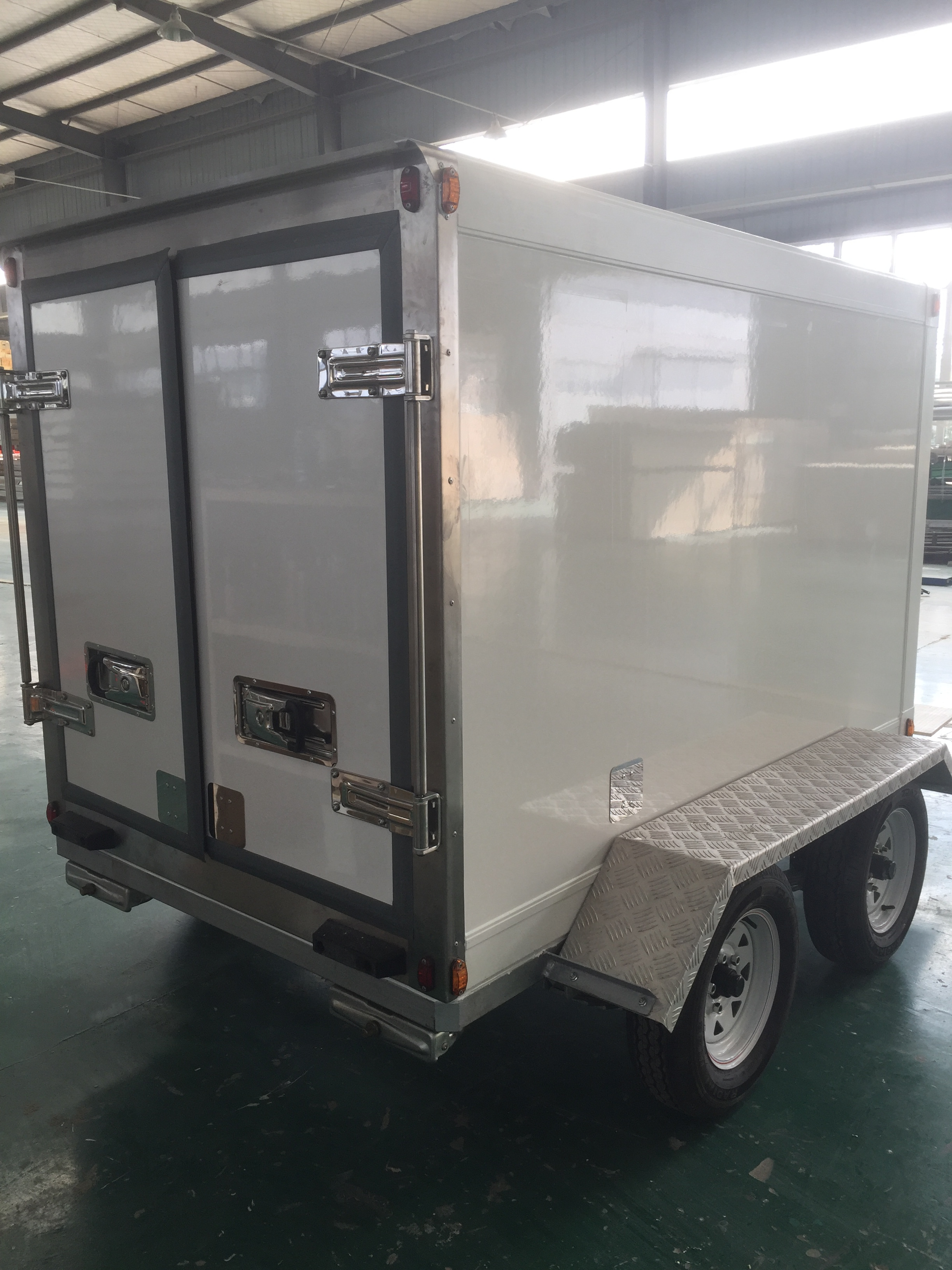 2023 Mobile Cold Room Build Refrigerator Trailer Solar Freezer Containers Skeleton Model Ice Maker