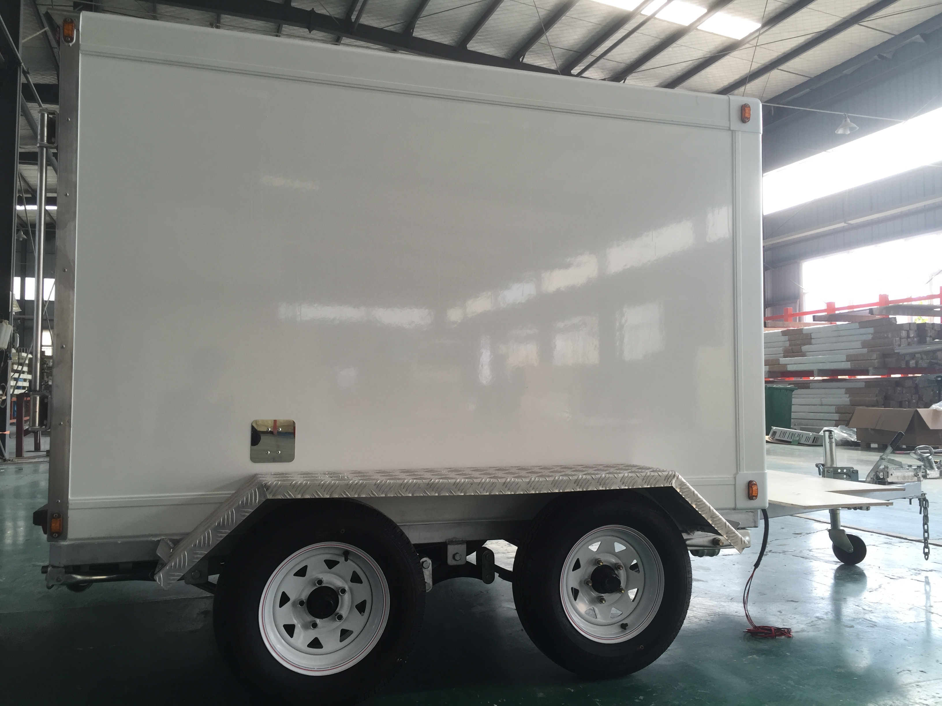 2023 Mobile Cold Room Build Refrigerator Trailer Solar Freezer Containers Skeleton Model Ice Maker