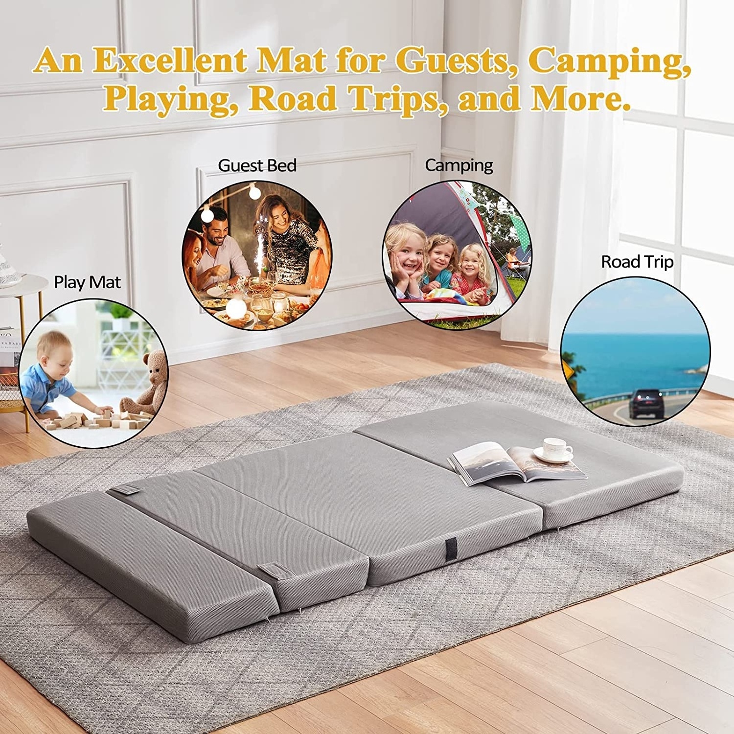 bedroom foldable sofa bed furniture plegable multifuncional sofa cama premium foam folding sofa bed with camping mattress bag