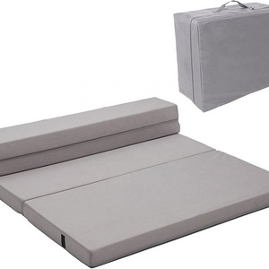 bedroom foldable sofa bed furniture plegable multifuncional sofa cama premium foam folding sofa bed with camping mattress bag