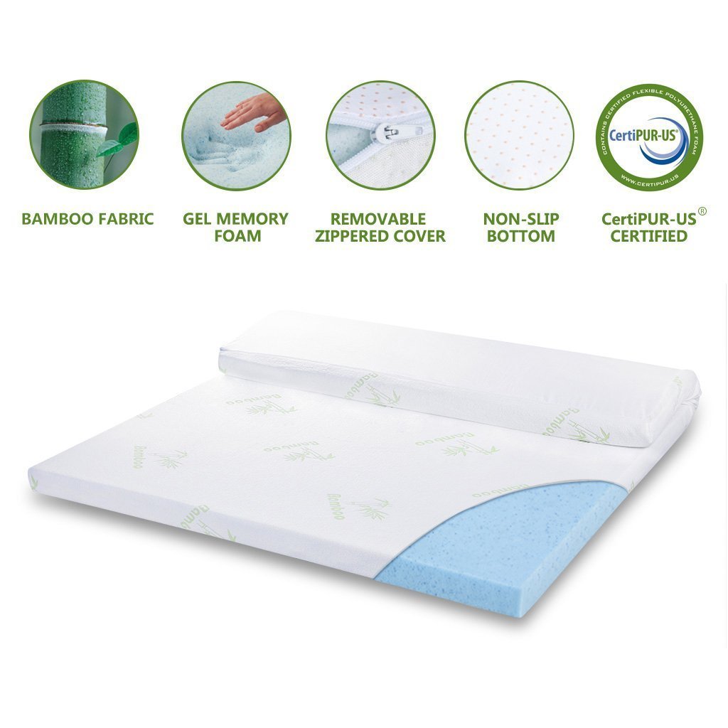 Vaunn Medical Egg Crate Convoluted Foam Mattress Pad - 2.5