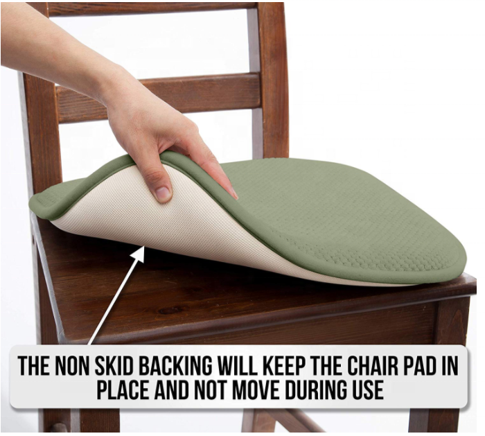 Non Slip Memory Foam Seat Cushion Chair Pad