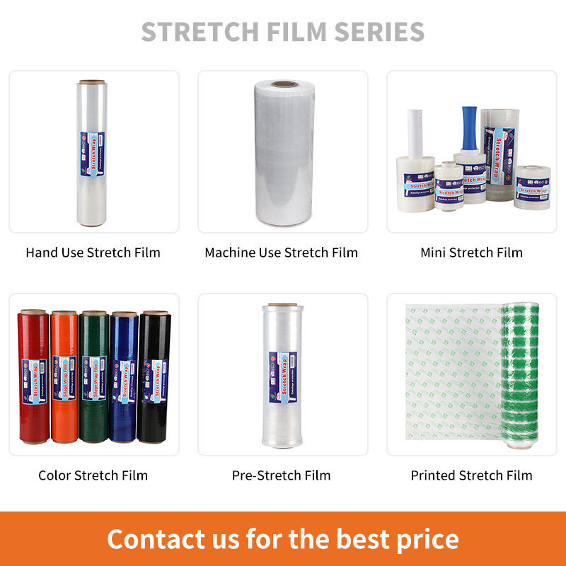 Strech Film Roll Wrap Plastic Film Packaging