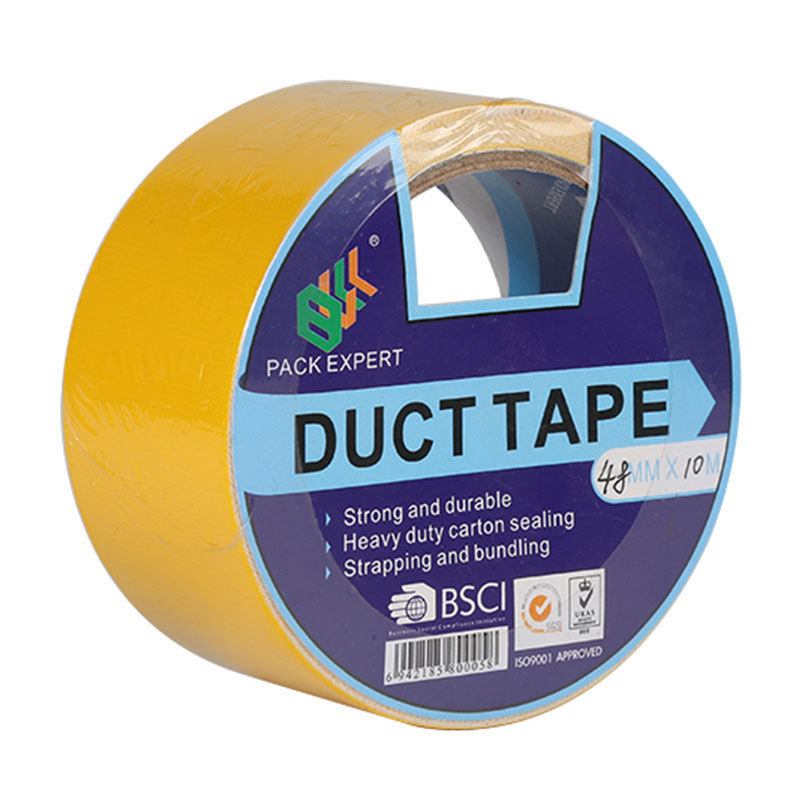 Custom Printed Heavy Duty Reinforced Cloth Duct Tape Multi Colored Book Binding Carpet Adhesive Single Side Cloth Fabric Tape