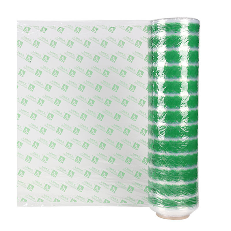 Custom Printed Stretch Wrap Film Carton Packing Pallet Film Roll Plastic Wrap for Gift Baskets