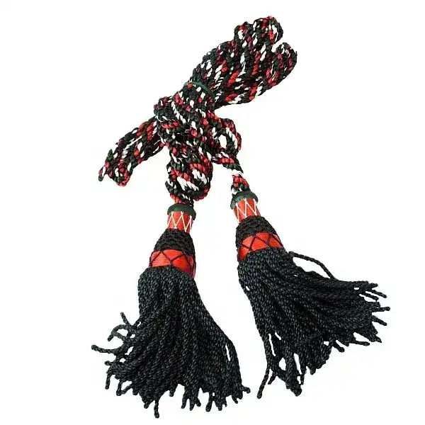 Factory Supply Decorative Ceremonial Stewart Bugle Cord for Band and Bagpipe OEM Drone Cords Silk Tassels Crafts