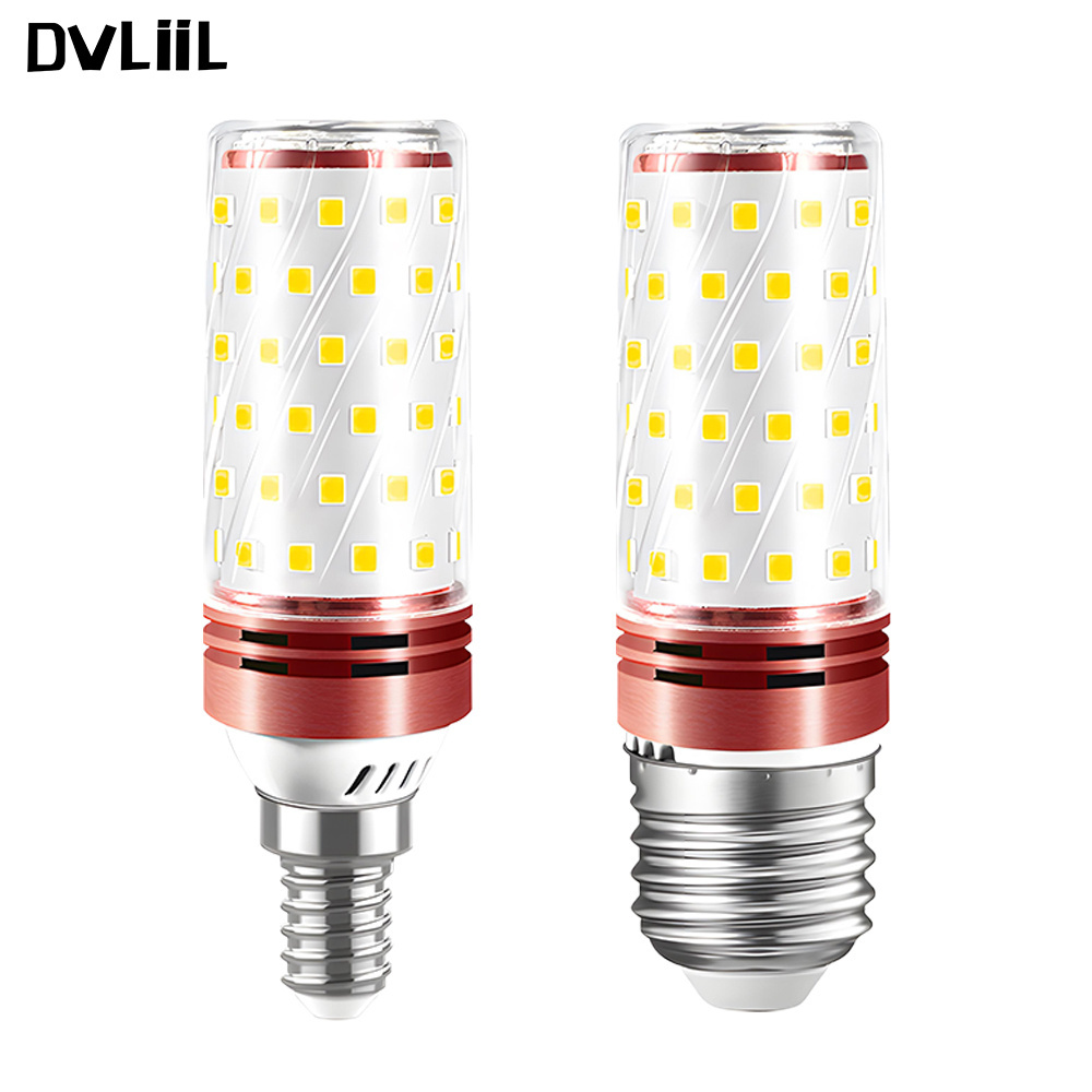 DVLIIL 12W 16W Let Corn 32 Volts E14 12v 3w Blue Led 110 Volt Leds 27 Watt Light Bulb