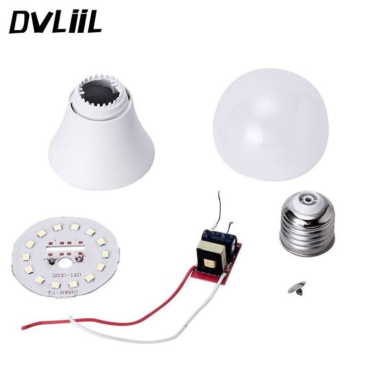 Hot Sale 12W Led Light Bulb With Ce And Rohs Transparent Plastic Cover 3W Low Power Led Bulb Lights