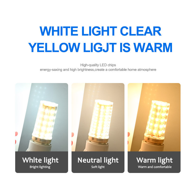 High Brightness Energy Saving Suitable For Enclosed Fixture E27 Led Corn Light Bulb