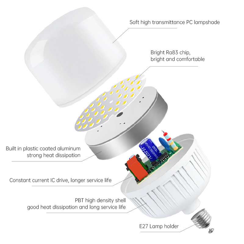 Bombillo 2700k-6500k 60W E27 LED bulbs light with Led B22 bulb led DOB drive energy saving LED lamp bulb