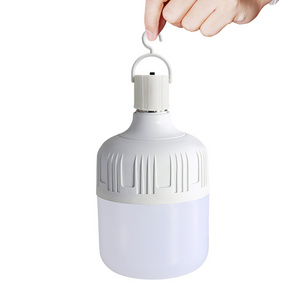 Outdoors Indoor Hotel Home Portable Emergency LED Bulb Light High quality Rechargeable batteries Bulb Lamp