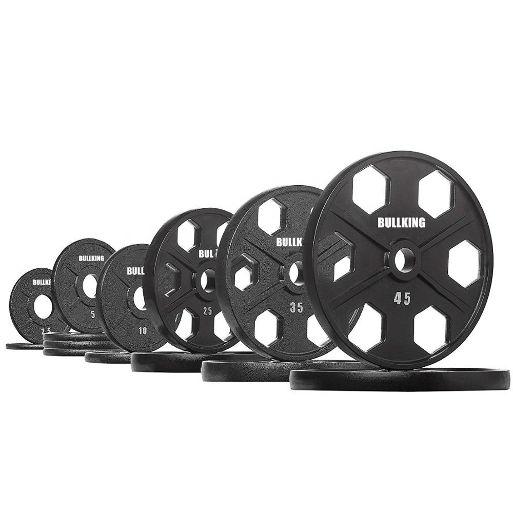 weight lifting bumper plate 2 inch Precision cast iron Weight Plates