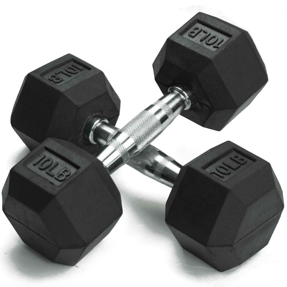 gym equipment  dumbbells hex dumbbell set  gym adjustable dumbbells set 40kg weight rack