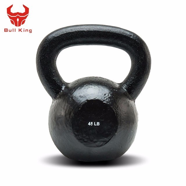 8kg 16kg 24kg 32kg Black Cast Iron Kettlebells for Doing Sports indoors and outdoors