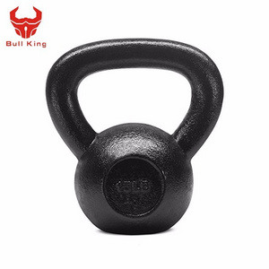 8kg 16kg 24kg 32kg Black Cast Iron Kettlebells for Doing Sports indoors and outdoors