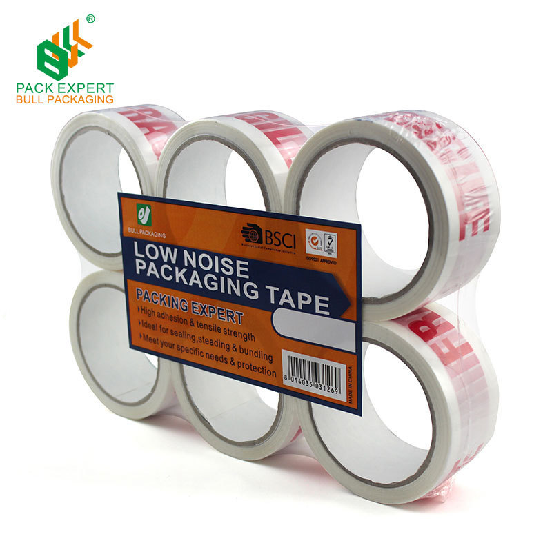 Acrylic Glue BOPP Film Super Clear Packing Tape with Dispenser