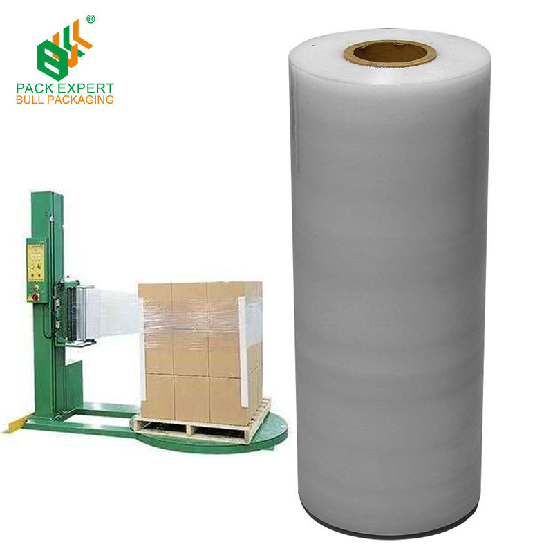 China supplier jumbo strech roll film lldpe stretch film