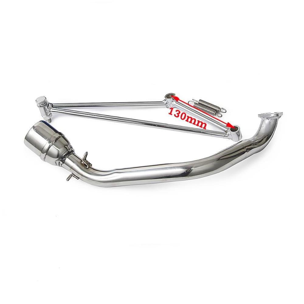 scooter racing exhaust system muffler for  GY6 125CC 150CC engine Yama 100 Honda Ruckus