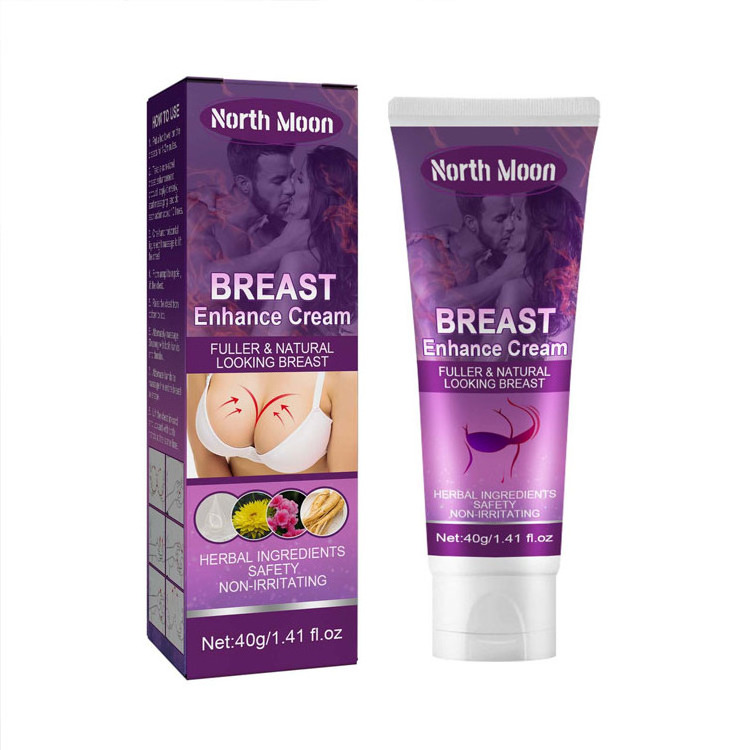 North Moon Breast Cream Daily Big Boobs Cream Women Breast Tightening OEM ODM Private Label Breast Lifting Fast Cream 3pcs