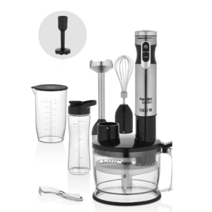 Roboset BI 1000 Food Processor and Blender Set Smoothie Personal Blender Stainless Steel Multifunctional Multi Blender Set