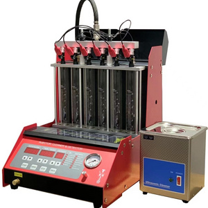 NEW 6 Cylinders Fuel Injector Cleaning Testing Machine BFIT-06 Banco de Prueba de Inyectores