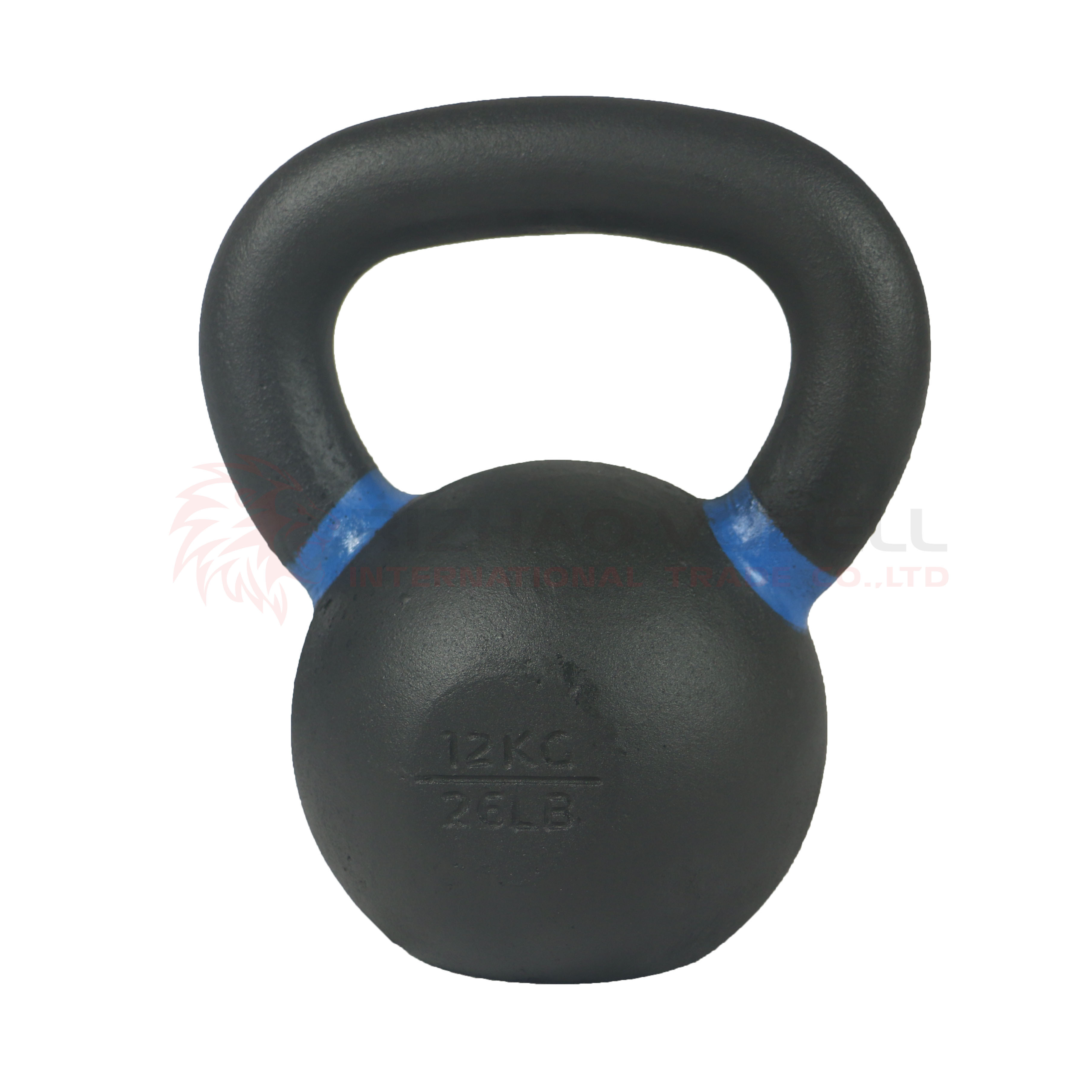 China Factory Price  Cast Iron Powder Coated Kettlebell