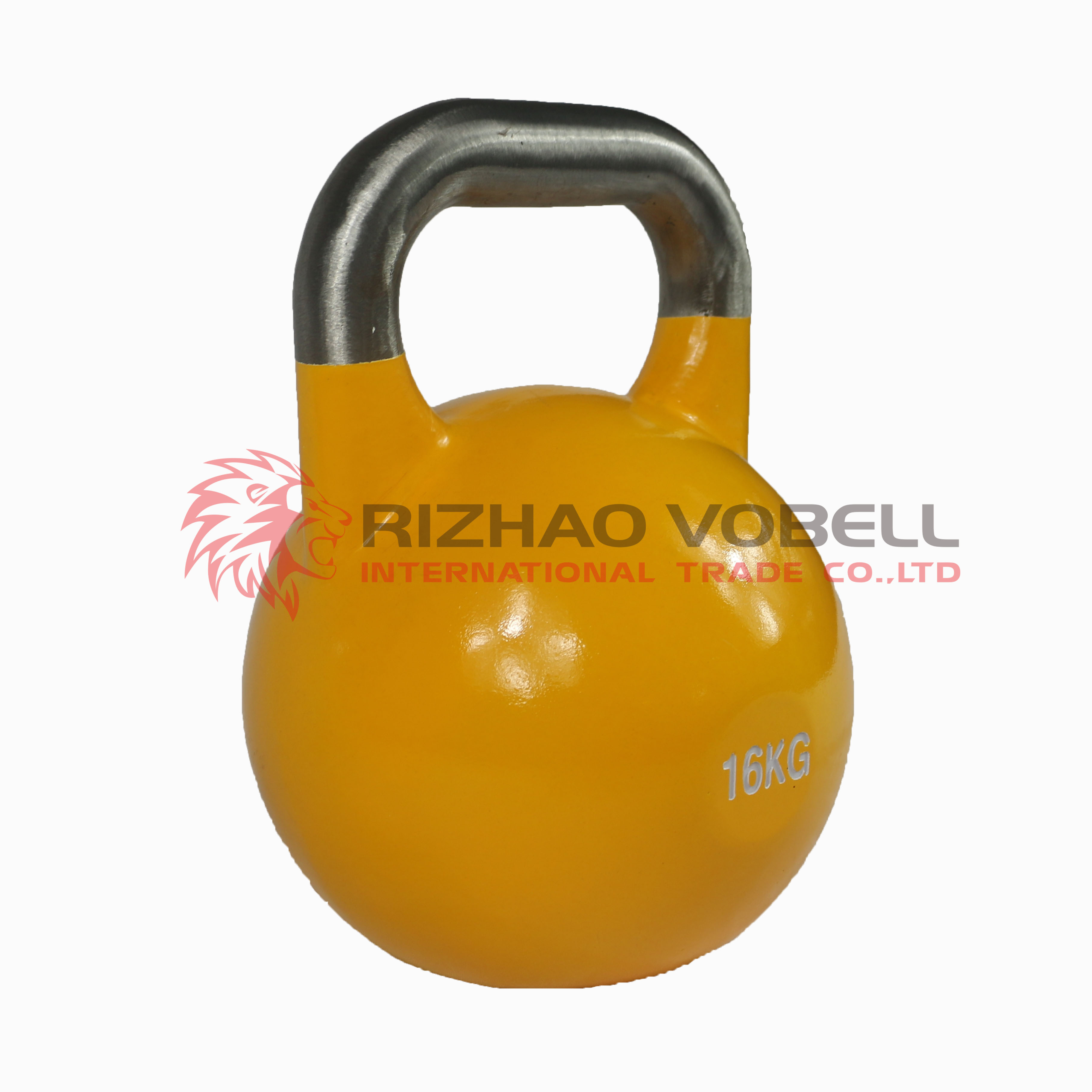 stainless popular colored steel handle competition kettlebell