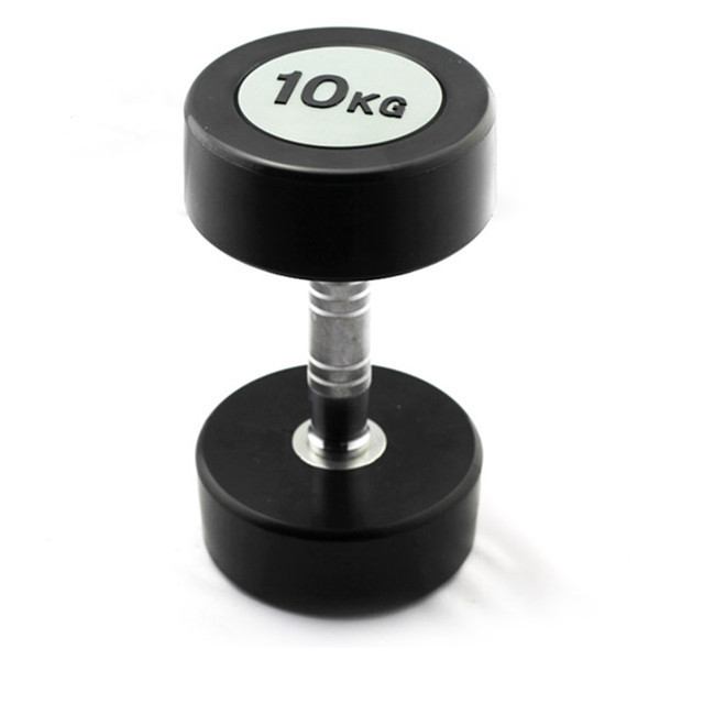 Best Popular PU Round Head Urethane Coated Dumbbell For Bodybuilding