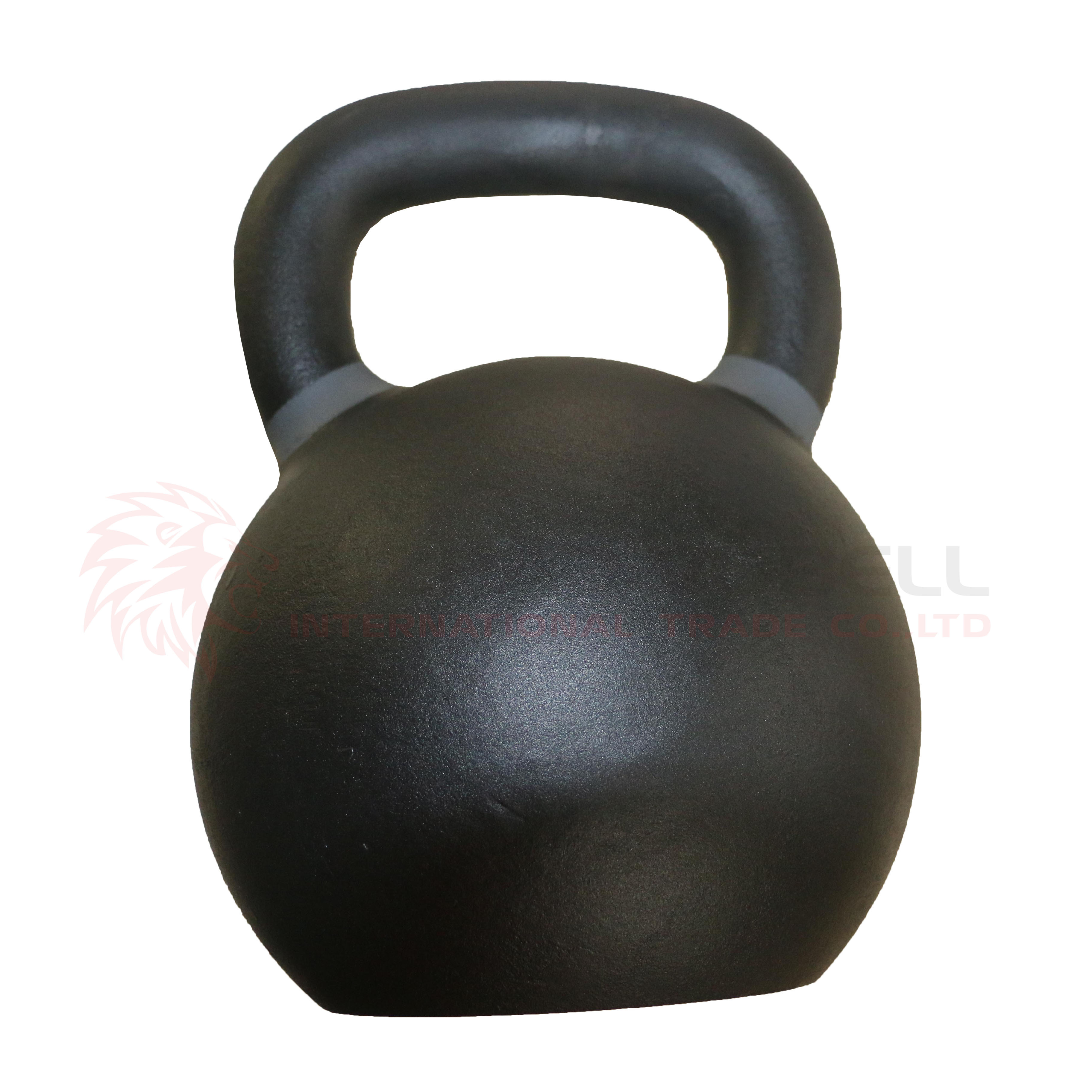 China Factory Price  Cast Iron Powder Coated Kettlebell