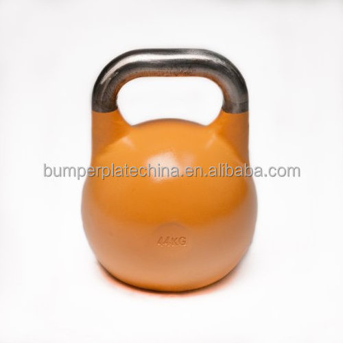 stainless popular colored steel handle competition kettlebell