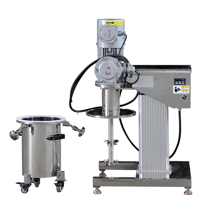 Solvent Paints Making Machine High Speed Disperser Polyurethane Paint Mixing Dispersion Mixer