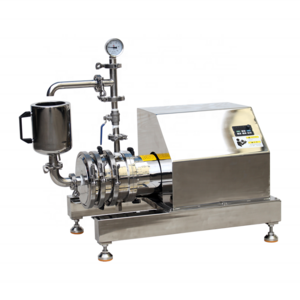 Lab Three Stage high shear mixer Emulsifier pump in line disperser high shear pump high speed powder-liquid emulsifying pump