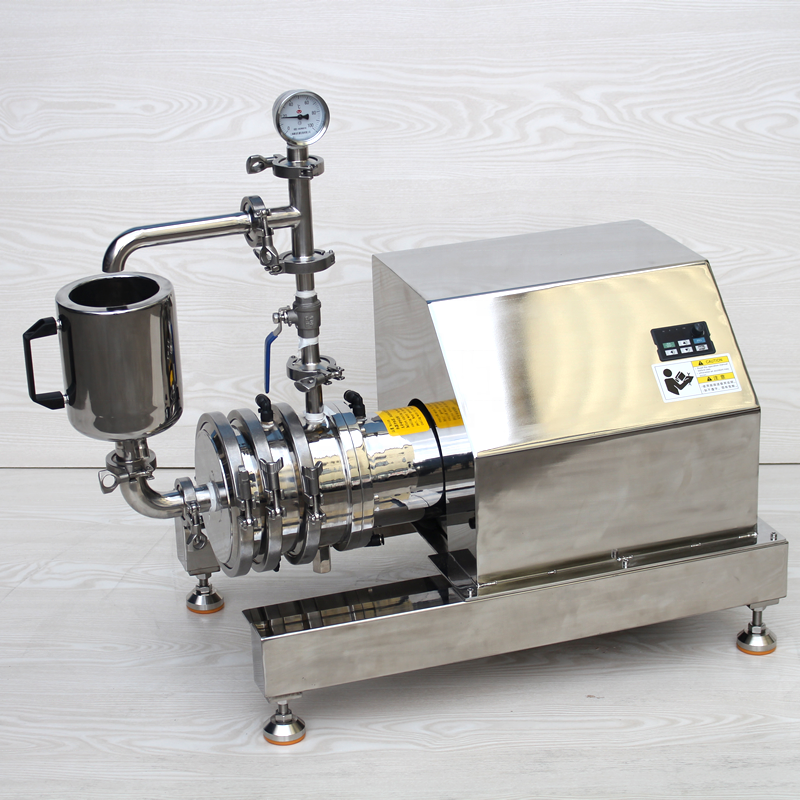 Lab Three Stage high shear mixer Emulsifier pump in line disperser high shear pump high speed powder-liquid emulsifying pump