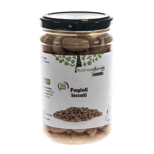 Boiled borlotti beans ORGANIC 300g Boiled Legumes for Main Dishes, Soups, Salads Made from Organic Italian Ingredients